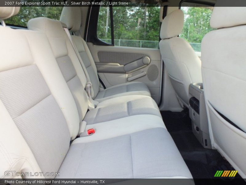 Silver Birch Metallic / Light Stone 2007 Ford Explorer Sport Trac XLT
