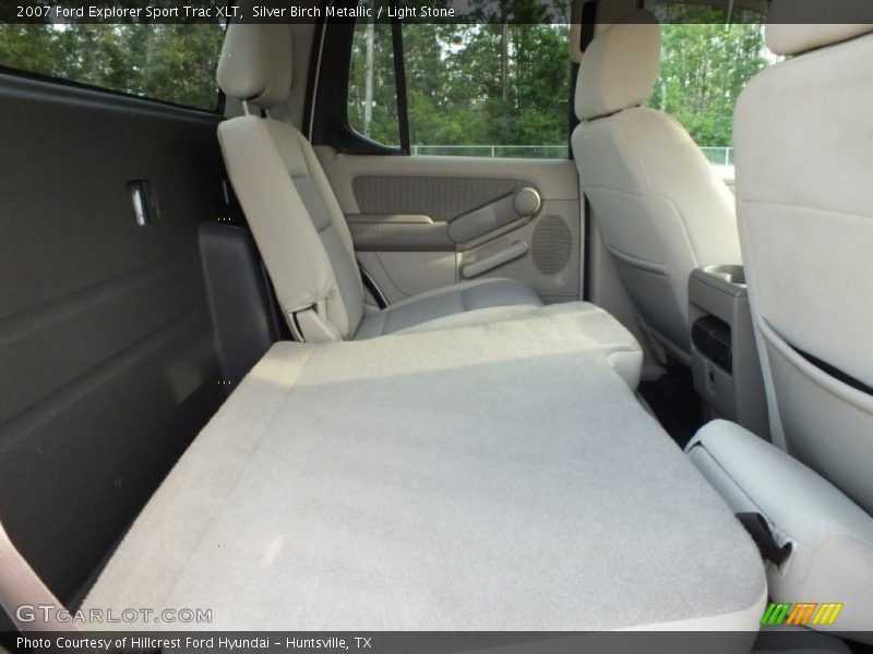 Silver Birch Metallic / Light Stone 2007 Ford Explorer Sport Trac XLT