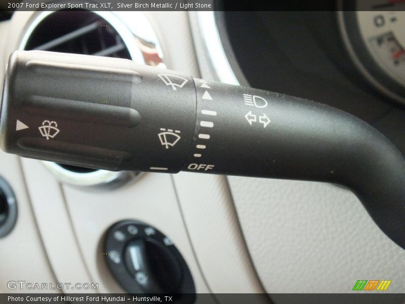 Silver Birch Metallic / Light Stone 2007 Ford Explorer Sport Trac XLT
