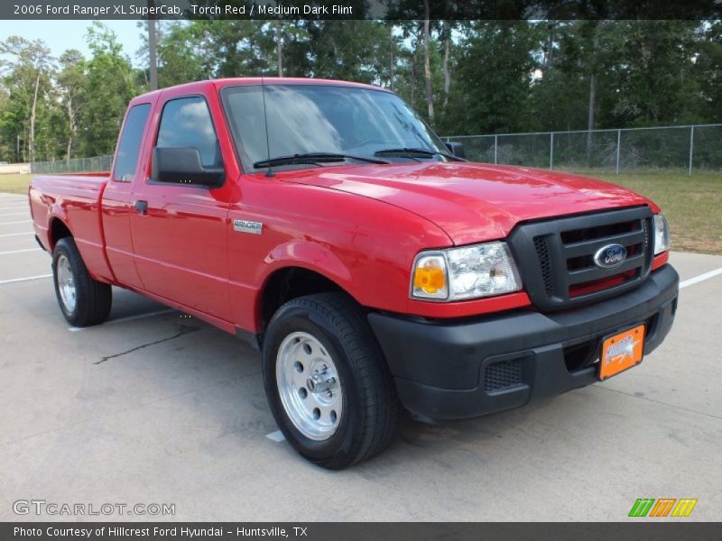 Torch Red / Medium Dark Flint 2006 Ford Ranger XL SuperCab