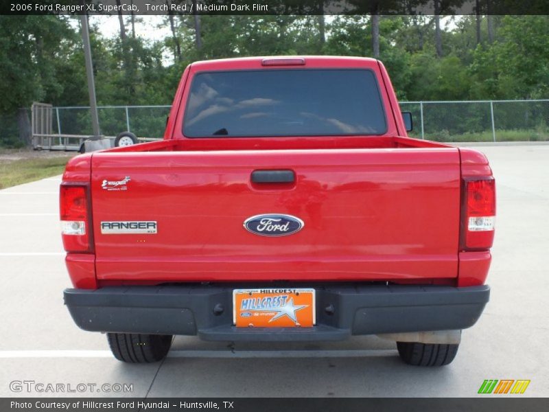 Torch Red / Medium Dark Flint 2006 Ford Ranger XL SuperCab