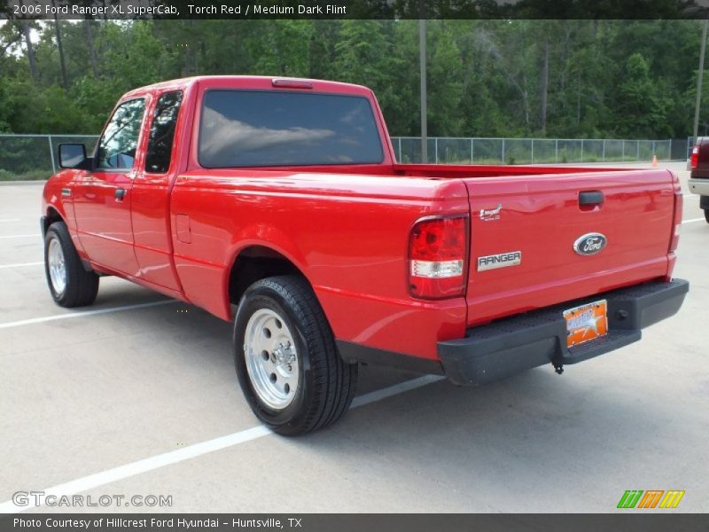 Torch Red / Medium Dark Flint 2006 Ford Ranger XL SuperCab