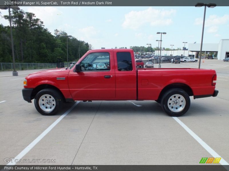 Torch Red / Medium Dark Flint 2006 Ford Ranger XL SuperCab