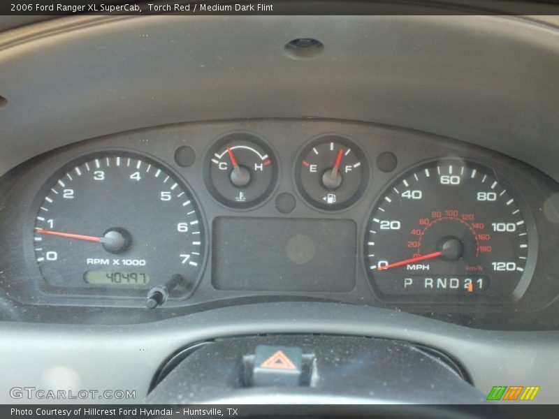 Torch Red / Medium Dark Flint 2006 Ford Ranger XL SuperCab