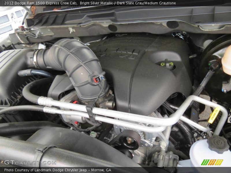 Bright Silver Metallic / Dark Slate Gray/Medium Graystone 2012 Dodge Ram 1500 Express Crew Cab