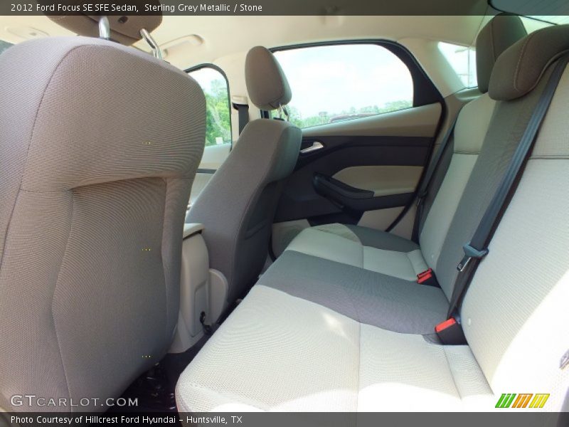Sterling Grey Metallic / Stone 2012 Ford Focus SE SFE Sedan
