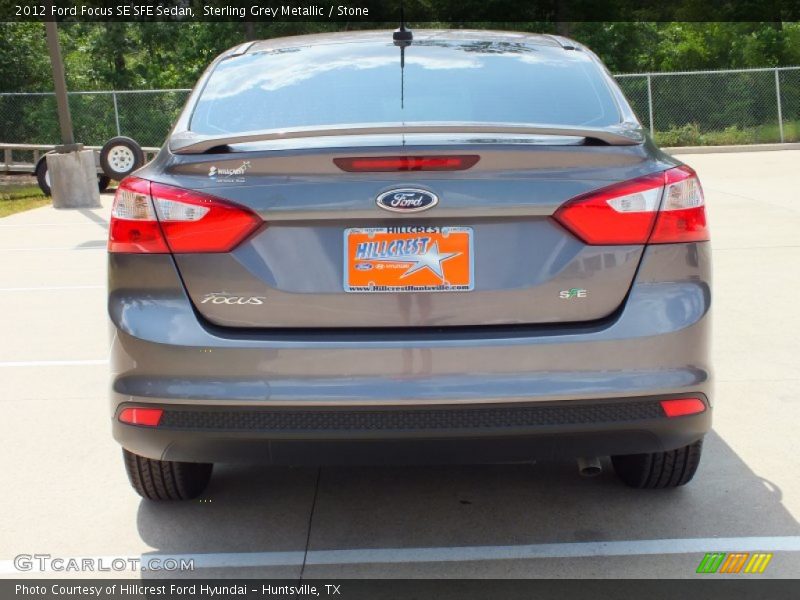 Sterling Grey Metallic / Stone 2012 Ford Focus SE SFE Sedan
