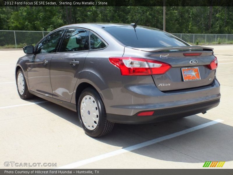 Sterling Grey Metallic / Stone 2012 Ford Focus SE SFE Sedan
