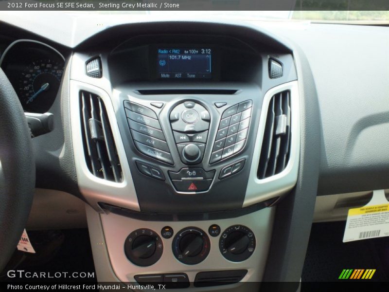 Sterling Grey Metallic / Stone 2012 Ford Focus SE SFE Sedan