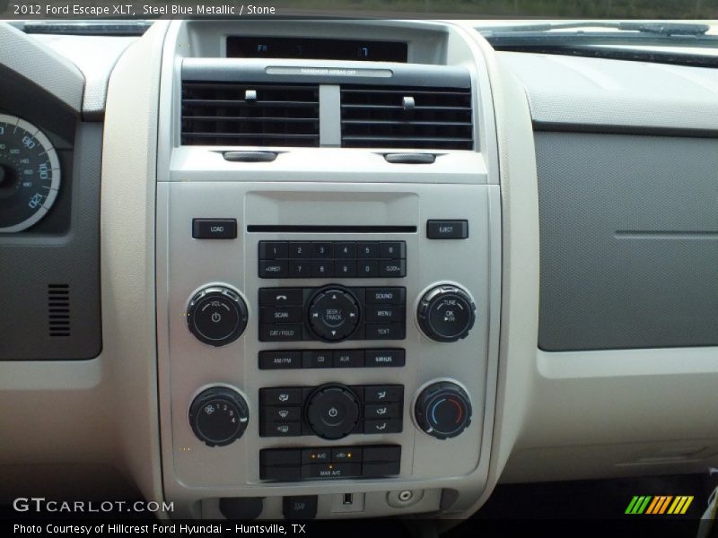 Steel Blue Metallic / Stone 2012 Ford Escape XLT