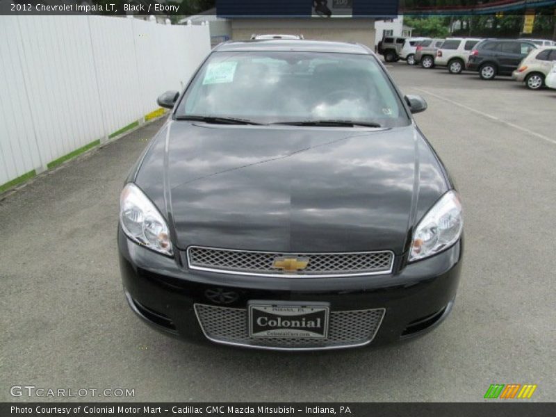 Black / Ebony 2012 Chevrolet Impala LT