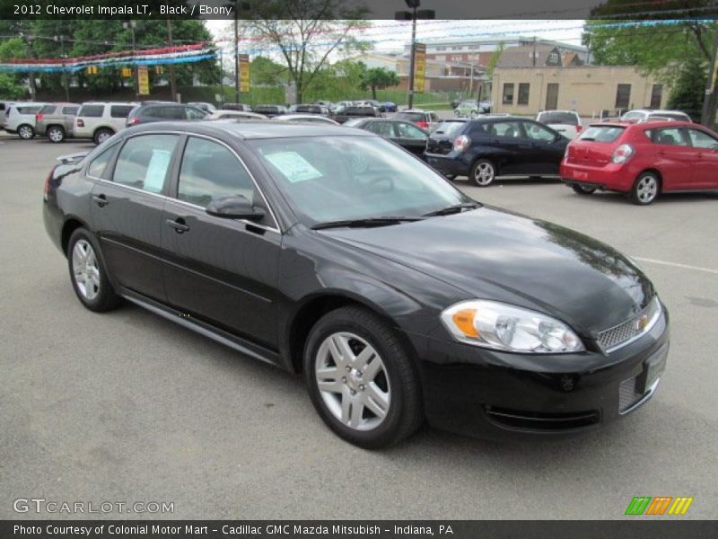 Black / Ebony 2012 Chevrolet Impala LT