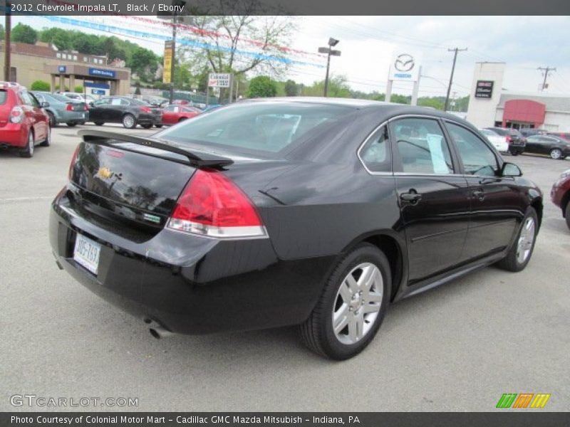 Black / Ebony 2012 Chevrolet Impala LT