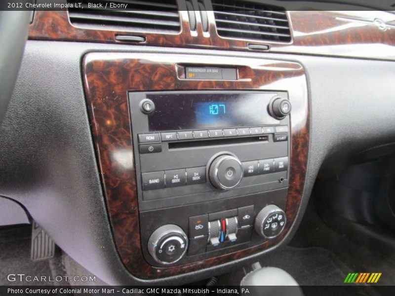 Black / Ebony 2012 Chevrolet Impala LT