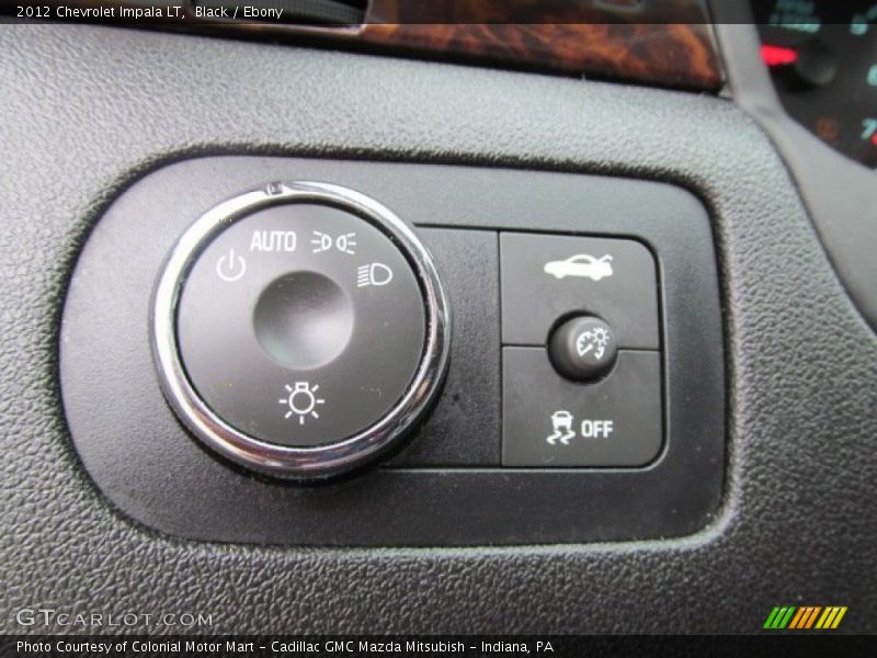 Black / Ebony 2012 Chevrolet Impala LT