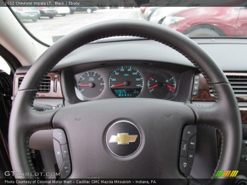 Black / Ebony 2012 Chevrolet Impala LT