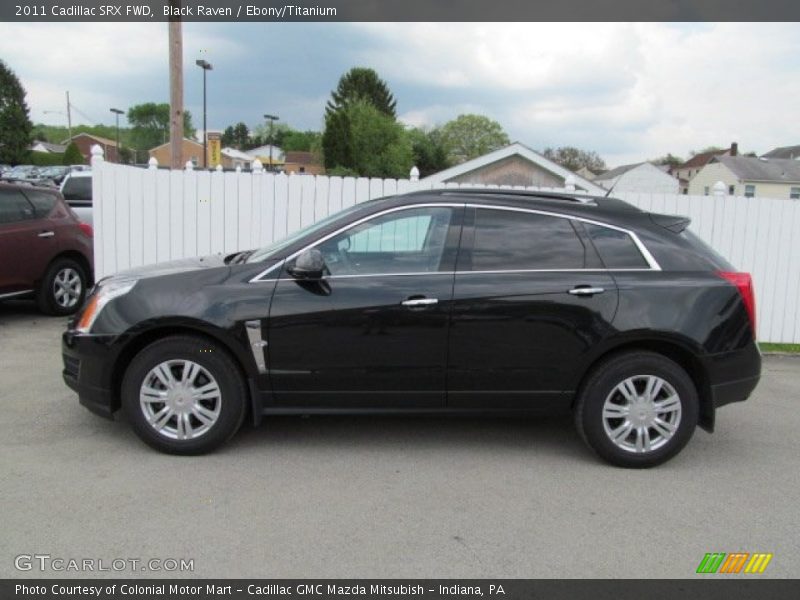 Black Raven / Ebony/Titanium 2011 Cadillac SRX FWD