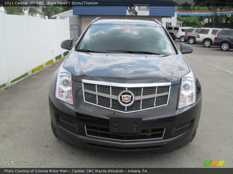 Black Raven / Ebony/Titanium 2011 Cadillac SRX FWD