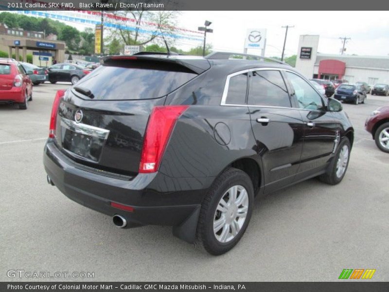 Black Raven / Ebony/Titanium 2011 Cadillac SRX FWD