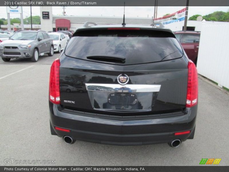 Black Raven / Ebony/Titanium 2011 Cadillac SRX FWD