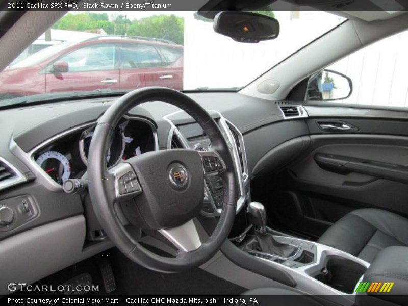 Black Raven / Ebony/Titanium 2011 Cadillac SRX FWD