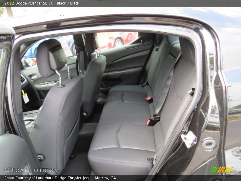 Black / Black 2012 Dodge Avenger SE V6