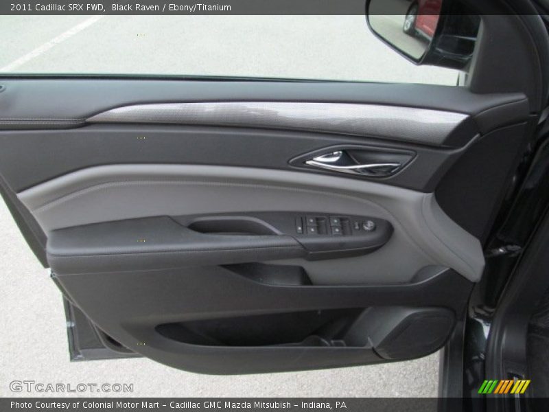 Black Raven / Ebony/Titanium 2011 Cadillac SRX FWD