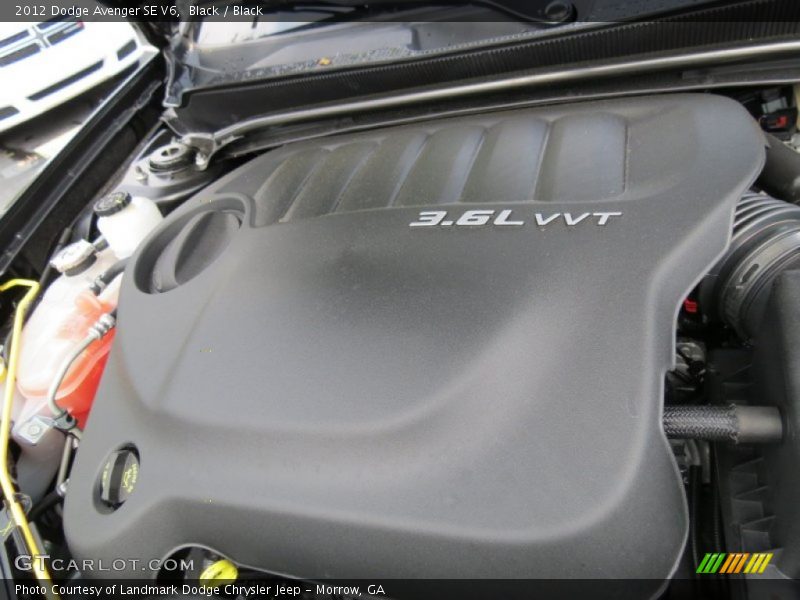 Black / Black 2012 Dodge Avenger SE V6