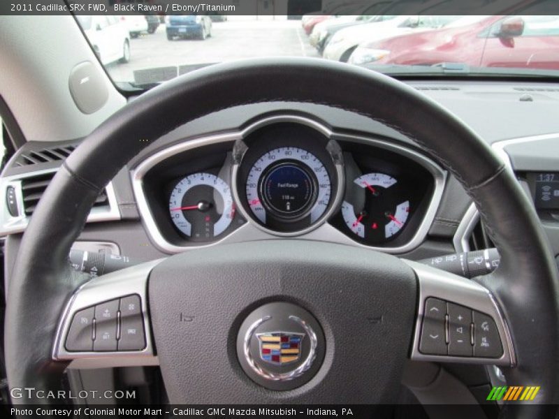 Black Raven / Ebony/Titanium 2011 Cadillac SRX FWD