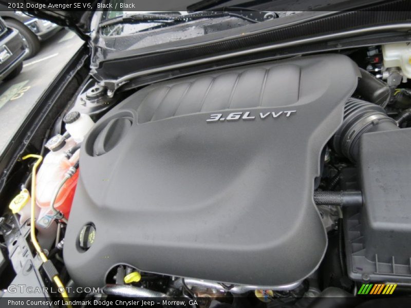 Black / Black 2012 Dodge Avenger SE V6