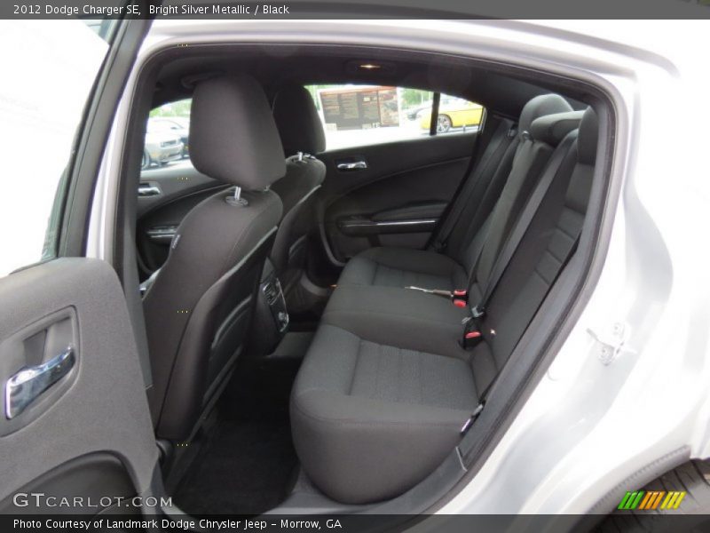 Bright Silver Metallic / Black 2012 Dodge Charger SE