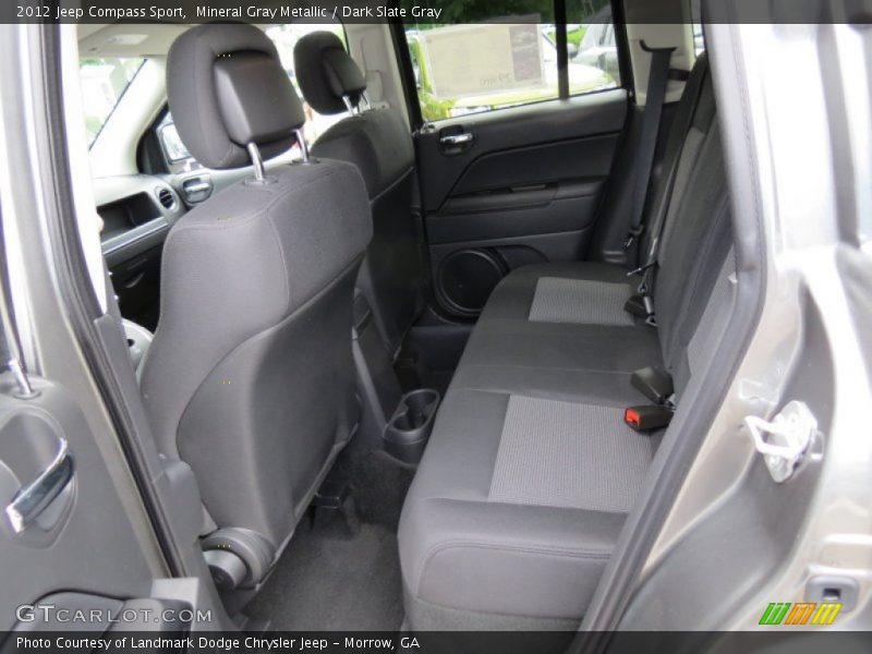 Mineral Gray Metallic / Dark Slate Gray 2012 Jeep Compass Sport