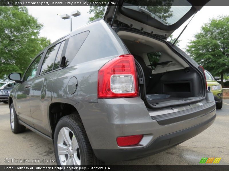 Mineral Gray Metallic / Dark Slate Gray 2012 Jeep Compass Sport