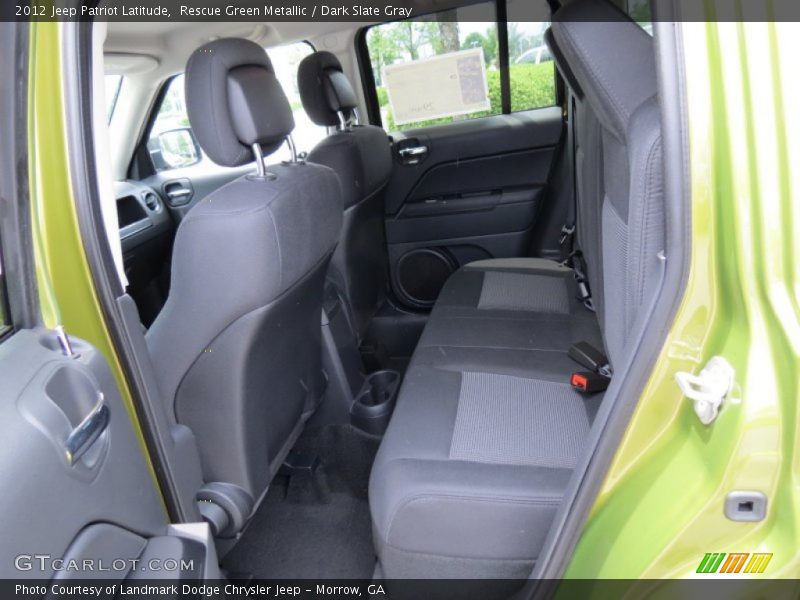 Rescue Green Metallic / Dark Slate Gray 2012 Jeep Patriot Latitude