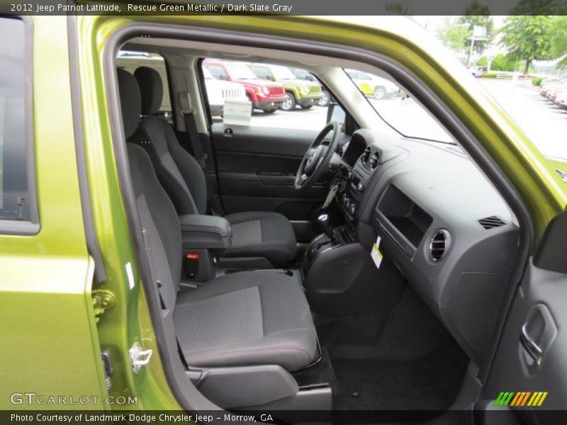 Rescue Green Metallic / Dark Slate Gray 2012 Jeep Patriot Latitude