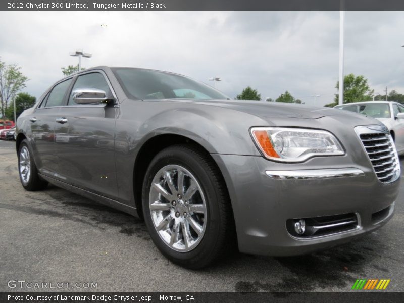Tungsten Metallic / Black 2012 Chrysler 300 Limited