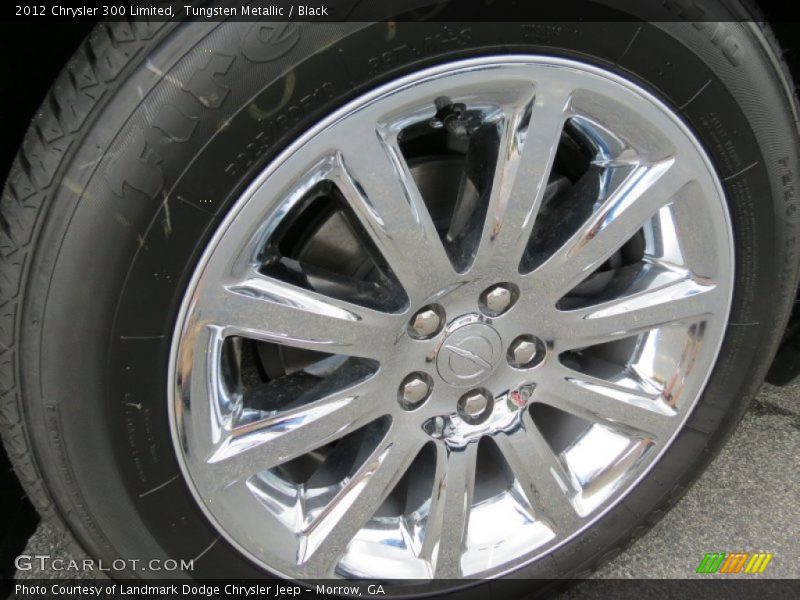 Tungsten Metallic / Black 2012 Chrysler 300 Limited