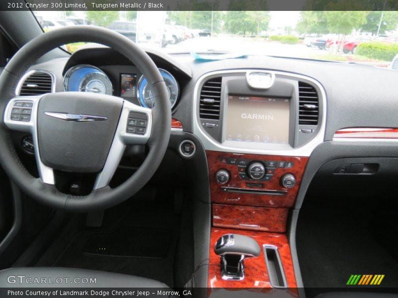 Tungsten Metallic / Black 2012 Chrysler 300 Limited