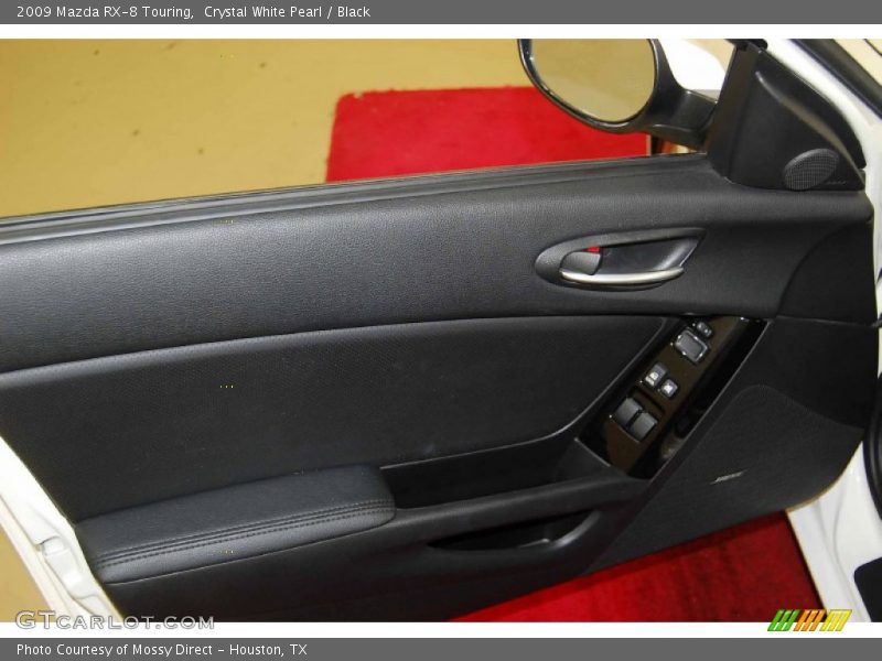 Crystal White Pearl / Black 2009 Mazda RX-8 Touring