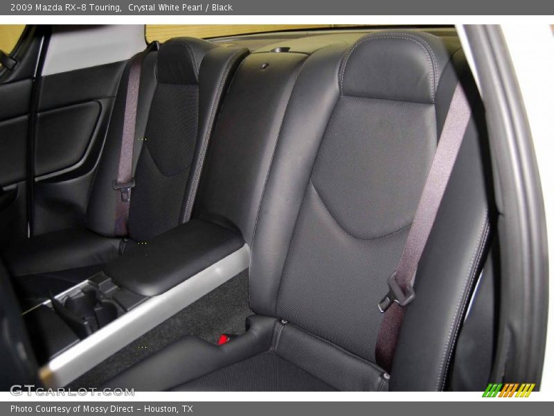Crystal White Pearl / Black 2009 Mazda RX-8 Touring