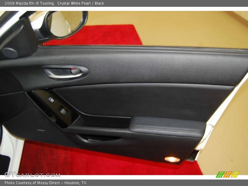 Crystal White Pearl / Black 2009 Mazda RX-8 Touring