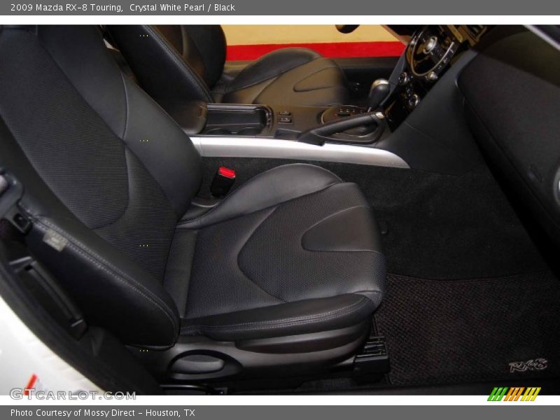 Crystal White Pearl / Black 2009 Mazda RX-8 Touring