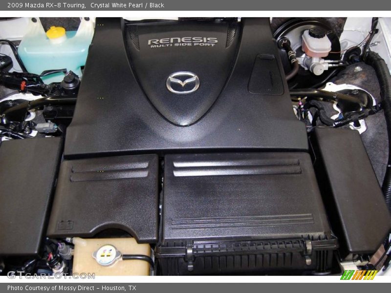 Crystal White Pearl / Black 2009 Mazda RX-8 Touring