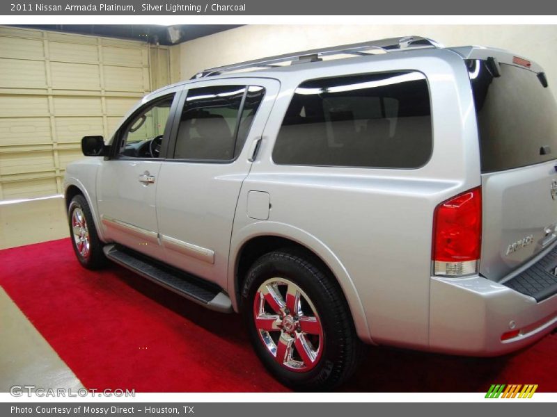 Silver Lightning / Charcoal 2011 Nissan Armada Platinum