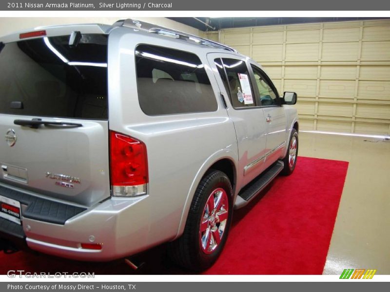Silver Lightning / Charcoal 2011 Nissan Armada Platinum