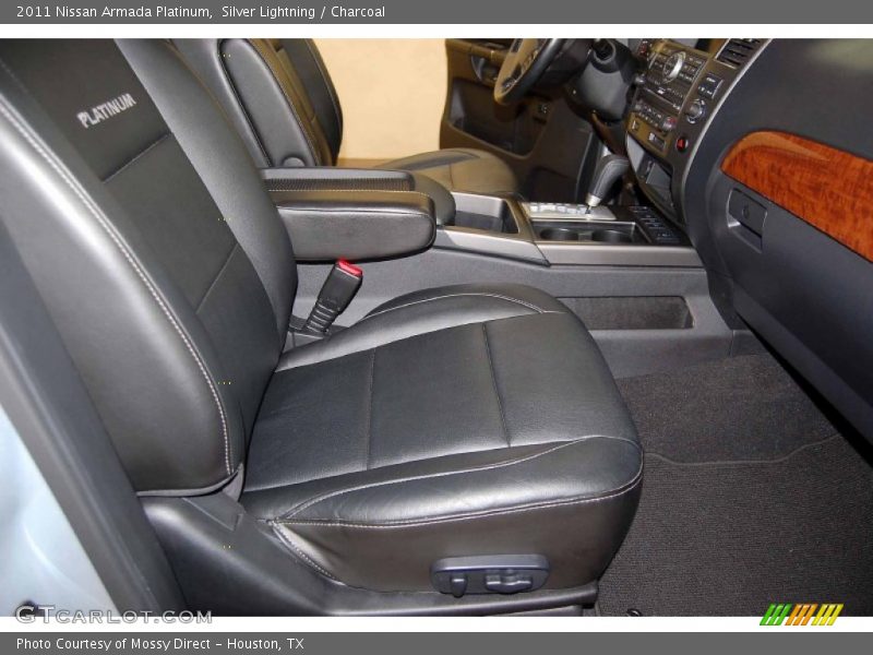Silver Lightning / Charcoal 2011 Nissan Armada Platinum