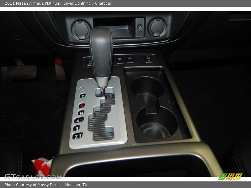 Silver Lightning / Charcoal 2011 Nissan Armada Platinum