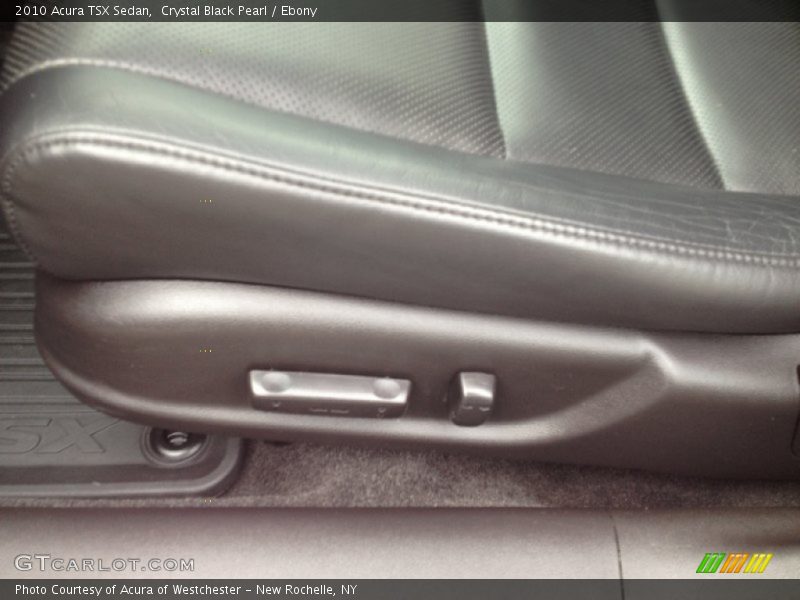 Crystal Black Pearl / Ebony 2010 Acura TSX Sedan