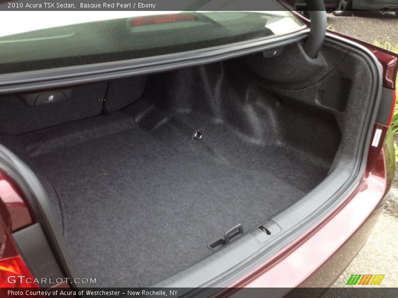 Basque Red Pearl / Ebony 2010 Acura TSX Sedan