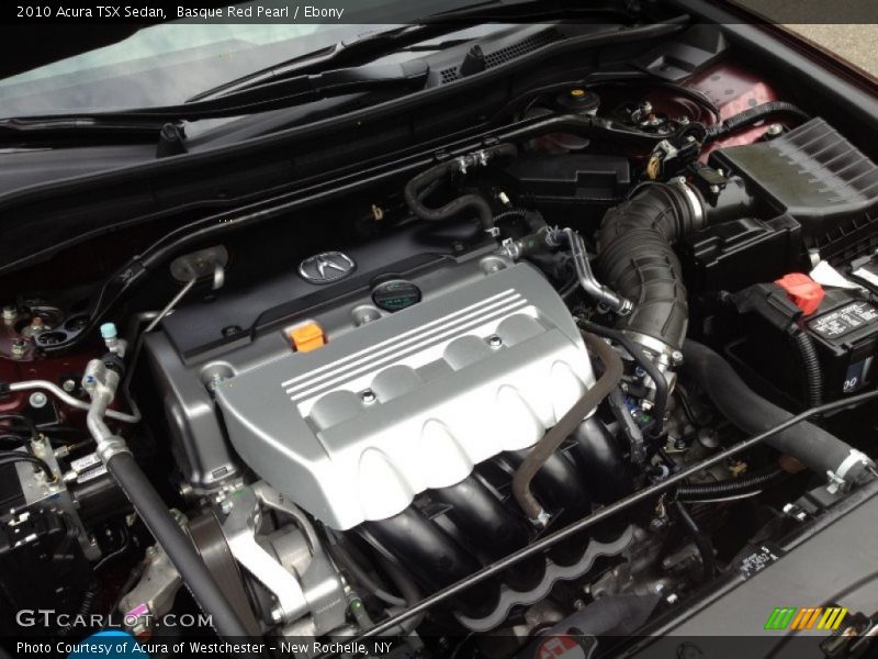 Basque Red Pearl / Ebony 2010 Acura TSX Sedan
